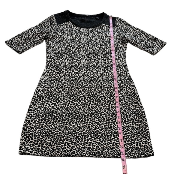 Scotch & Soda | Maison Scotch Black & White Animal Print Dress - Size Small - Picture 9 of 11